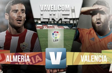 Resultado Almería - Valencia en la Liga BBVA 2015 (2-3)