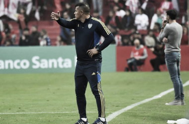 Jorge Almirón, el director técnico de Boca.