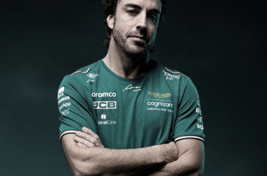 Fernando Alonso presentado por Aston Martin. / Fuente: Aston Martin en Twitter
