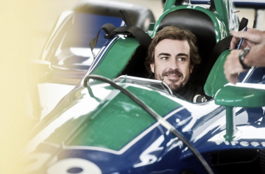 Alonso completa el test con el IndyCar satisfactoriamente
