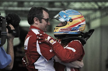 Stefano Domenicali:  &quot;Siempre apoyaré a Ferrari, siempre. Y a Fernando Alonso&quot;