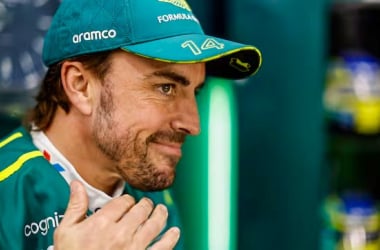 Alonso se sorprende del rendimiento del Aston Martin en
Arabia