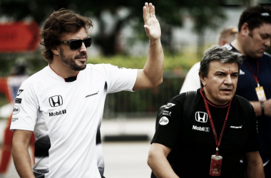 Fernando Alonso: "Será interesante ver cómo los coches rinden sobre el nuevo asfalto"