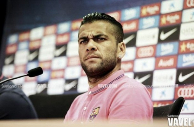 Dani Alves: &#039;&#039;No estoy enfadado con nadie&#039;&#039;