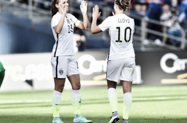 USA 5-0 Ireland: USWNT dominates in front of 23,309 fans