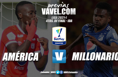 Previa América de Cali vs Millonarios: la apertura de los cuartos de final&nbsp;