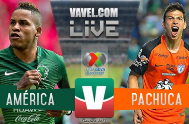 Resultado y goles del América 2-3 Pachuca de la Liga MX 2017