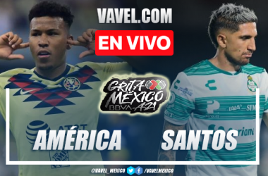 Goles y resumen del Améerica 2-1 Santos en Liga MX 2021