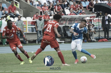 América de Cali y Millonarios dividieron puntos en el Pascual