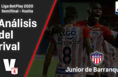 América de Cali, análisis del rival: Junior
de Barranquilla (Semifinal - vuelta, Liga 2020)