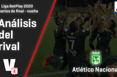 América de Cali, análisis del rival: Atlético Nacional
(Cuartos de final - vuelta, Liga 2020)