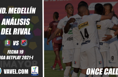 Independiente
Medellín, análisis del rival: Once Caldas (Fecha 19, Liga 2021-I)