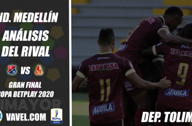 Independiente Medellín, análisis del rival:
Deportes Tolima (Final, Copa 2020)
