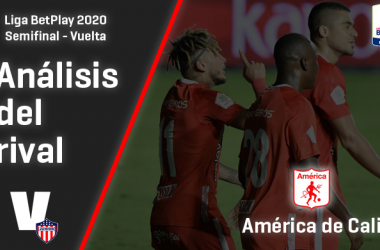 Junior de Barranquilla, análisis del rival: América de Cali (Semifinal - vuelta, Liga 2020)