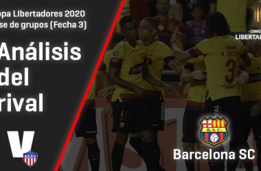 Junior de
Barranquilla, análisis del rival: Barcelona SC (Fecha 3, Libertadores 2020)