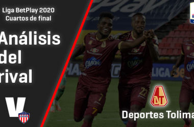 Junior, análisis del rival: Deportes Tolima (Cuartos de final, Liga 2020)