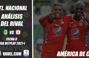 Atlético Nacional, análisis del rival: América de Cali (Fecha 8, Liga 2021-I)