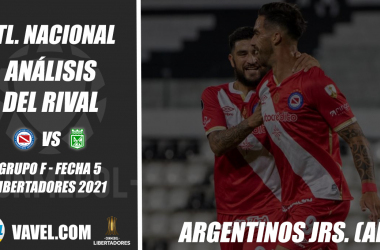 Atlético Nacional, análisis del rival: Argentinos Juniors (Fecha 5 -
Grupo F, Libertadores 2021)