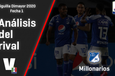 Once Caldas, análisis del rival: Millonarios (Fecha 1, Liguilla Dimayor)