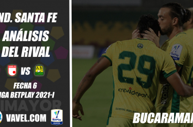 Independiente Santa Fe, análisis del rival: Atlético Bucaramanga (Fecha 6, Liga BetPlay 2021-I)