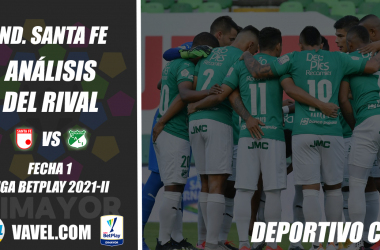 Independiente Santa Fe, análisis del rival: Deportivo Cali (Fecha 1, Liga 2021-II)