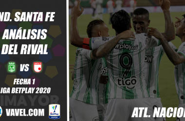 Independiente Santa Fe, análisis del rival: 

Atlético Nacional (Fecha 1, Liga 2021-I)