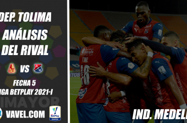 Deportes Tolima, análisis del rival: Independiente Medellín (Fecha 5, Liga BetPlay 2021-I)