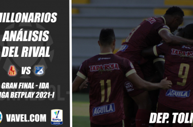 Millonarios, análisis del rival: Deportes Tolima (Final - ida, Liga 2021-I)