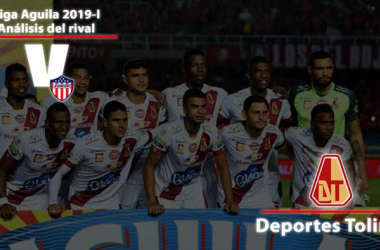 Junior de Barranquilla, análisis del rival: Deportes Tolima