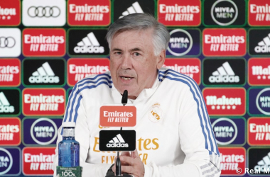 Ancelotti: "Es el tiempo para ganar un partido en el Camp Nou no será fácil, pero son tres puntos"