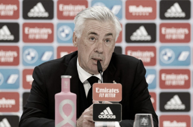 Ancelotti: "Lo de la mano se lo han inventado"