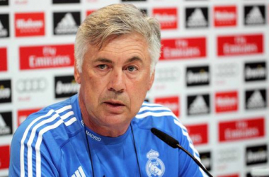 Ancelotti: &quot;Hoy estoy contento con el equipo&quot;