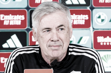 Ancelotti: "A nivel ofensivo estamos muy bien, somos el que más goles lleva de Primera"