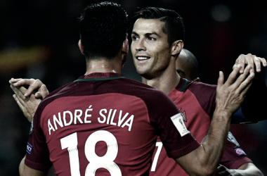 Cristiano e André Silva somam 14 dos 19 tentos das quinas