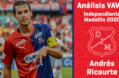 Ánalisis VAVEL, Independiente Medellín 2020: Andrés Ricaurte