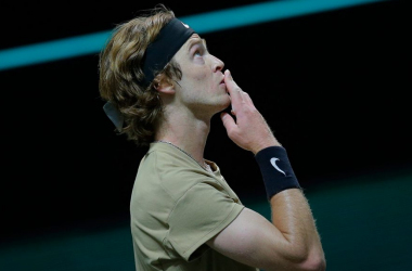 ATP Rotterdam: Andrey Rublev talks about improving his game after first-round victory