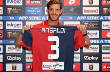 Genoa: presentato Ansaldi