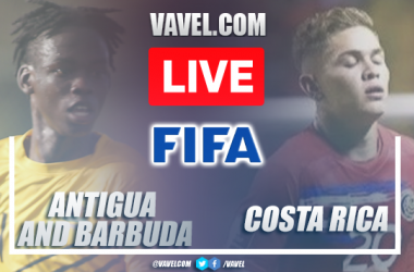 Goals and Summary of Antigua and Barbuda 0-3 Costa Rica in the CONCACAF U-20 Preliminary World Cup.