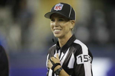 NFL Hires First Full-Time Female Referee