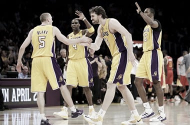 Los Lakers consiguen el séptimo puesto con un Gasol impecable