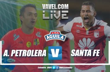 Alianza Petrolera vs Independiente Santa Fe en vivo (0-0)&nbsp;