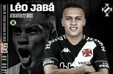 Vasco anuncia contratação do atacante Léo Jabá por empréstimo