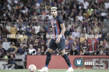 Araujo, en un partido con el FC Barcelona || Foto: VAVEL Images