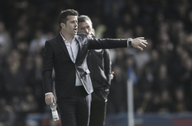 Marco Silva: &quot;Una derrota siempre es decepcionante&quot;