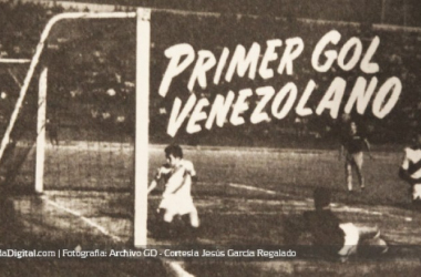 Aniversario del primer gol venezolano