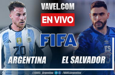 Goles y resumen del Argentina 3-0 El Salvador en Partido Amistoso