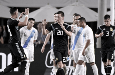Argentina venció sin problemas a Guatemala