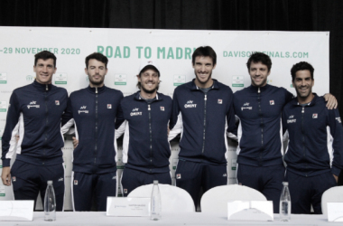 Argentina fue presentada oficialmente para disputar la serie de Copa Davis ante Colombia