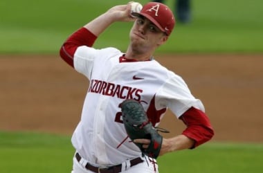 Arkansas Razorbacks Hold Off Oral Roberts At Stillwater Regional Opener