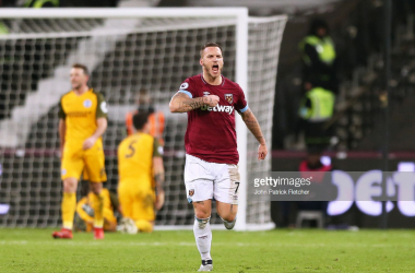 West Ham 2-2 Brighton: Arnautovic rescues point for Hammers in scintillating second half 